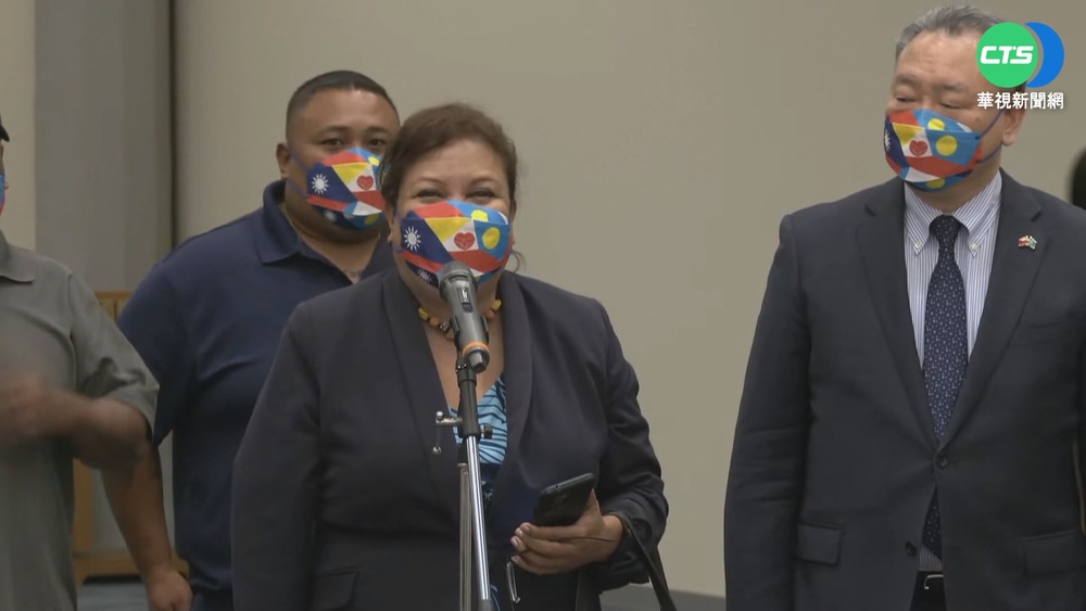 帛琉副總統率團抵台 將拜會蔡英文總統