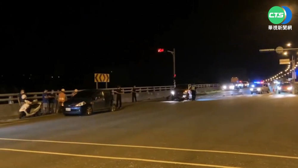 花蓮台9線三車追撞6傷 駕駛疑打翻水杯釀禍