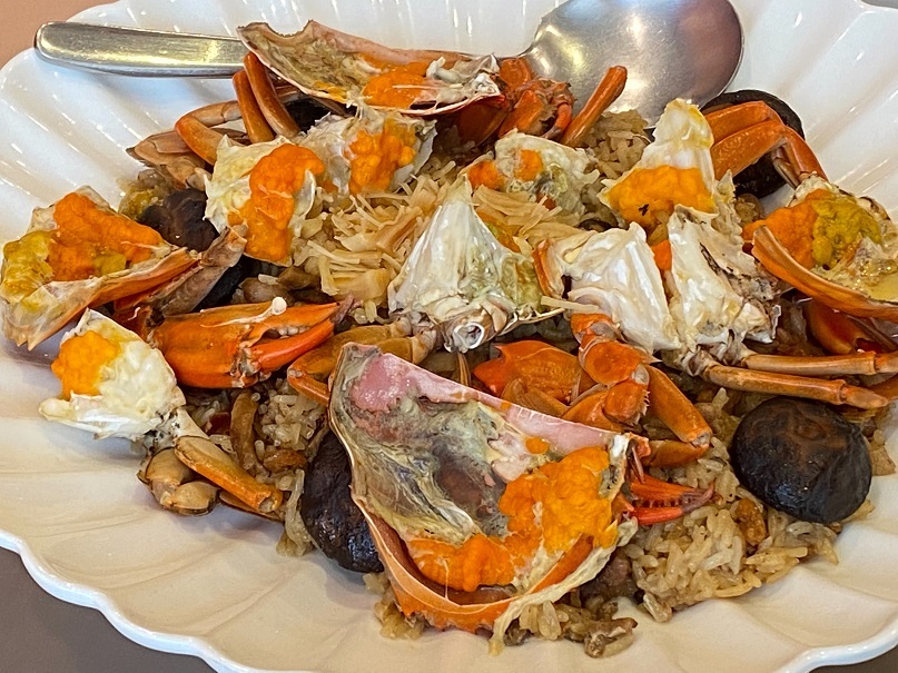 錦霞樓-紅蟳米糕 / 圖片來源 台南市政府 