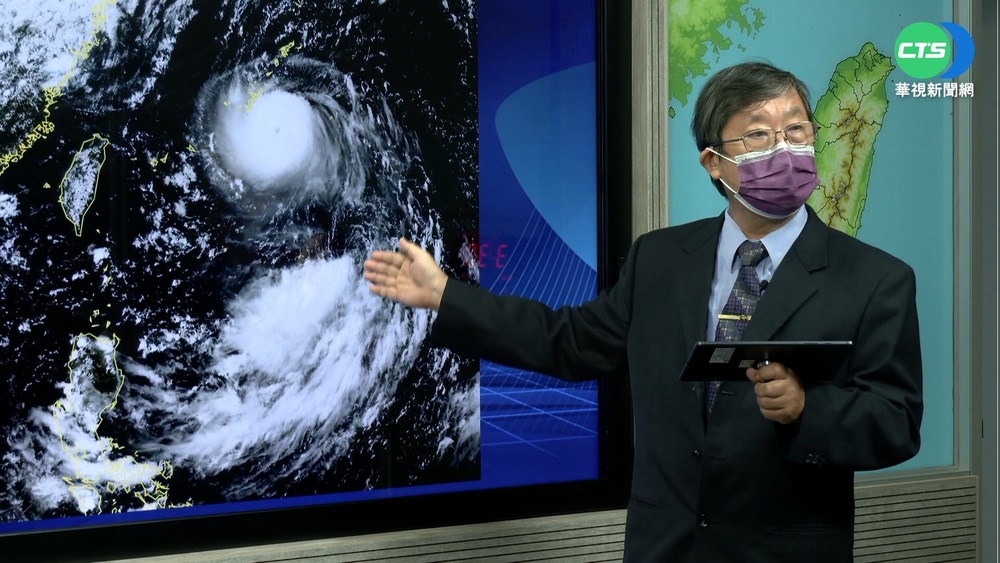 今年最強!"軒嵐諾"現雙眼牆 今晚起北部防大雨