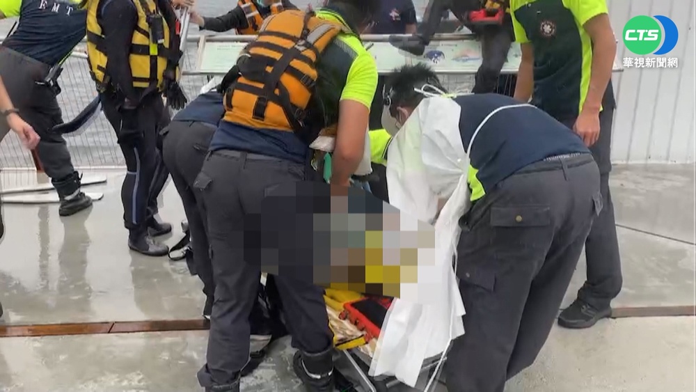 基隆旭川河女子溺水 無生命跡象送醫搶救