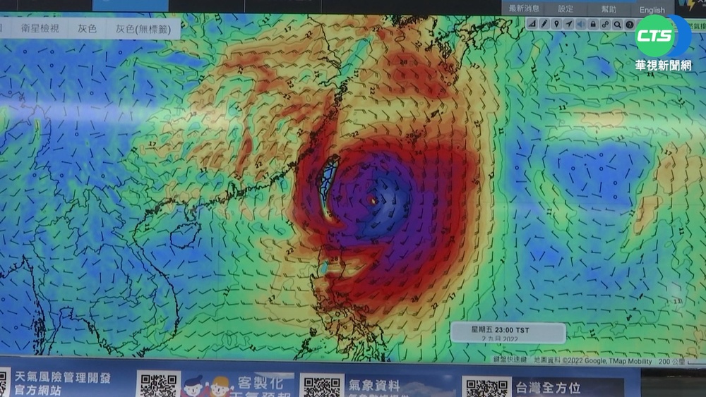 軒嵐諾"V字"路徑少見 比擬去年烟花颱風