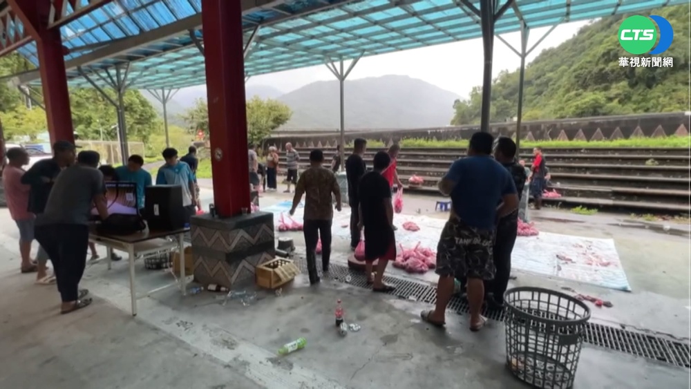 訂婚吃辦桌遇颱風 宜蘭英士村準新娘難忘