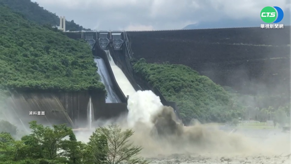 軒嵐諾幫忙解渴 石門水庫蓄水率逾8成