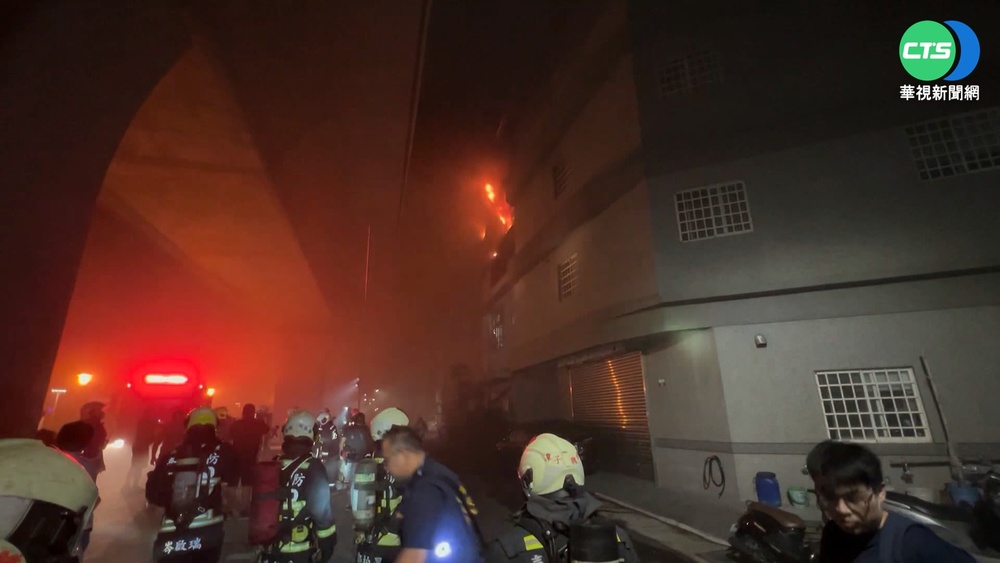 台中透天厝凌晨竄烈焰 8旬翁命喪火窟