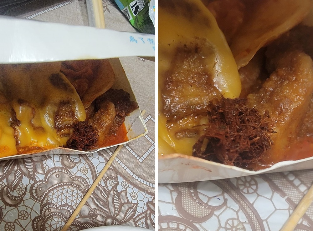 太噁心！外送餐點竟加料「檳榔渣」 網友：拉開外盒塞的