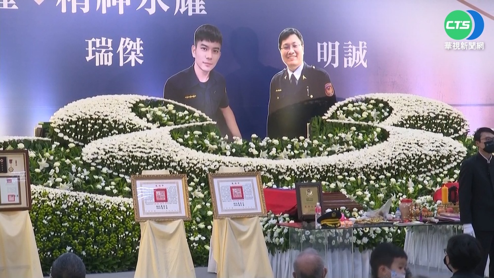 2殉職警辦告別式 民權所請關公庇佑員警