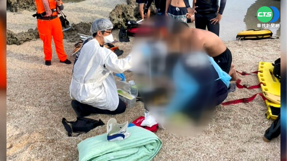 墾丁小巴里島海域2人昏迷 送醫仍宣告不治