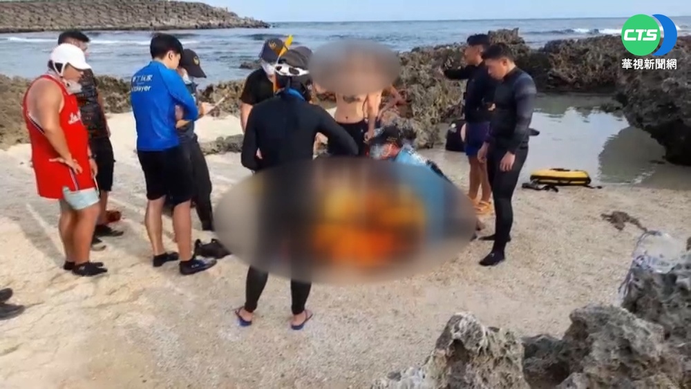 墾丁小巴里島海域 2人浮潛疑溺水不治