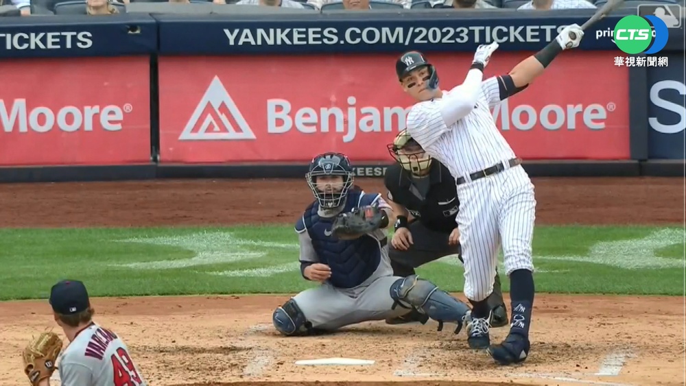 "法官開庭"55轟炸裂 洋基隊史右打第一人