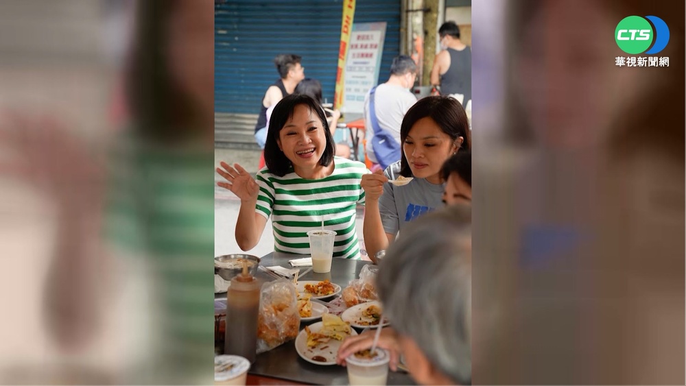 尷尬... 柯志恩眷村早餐店吃播 里長讚陳其邁