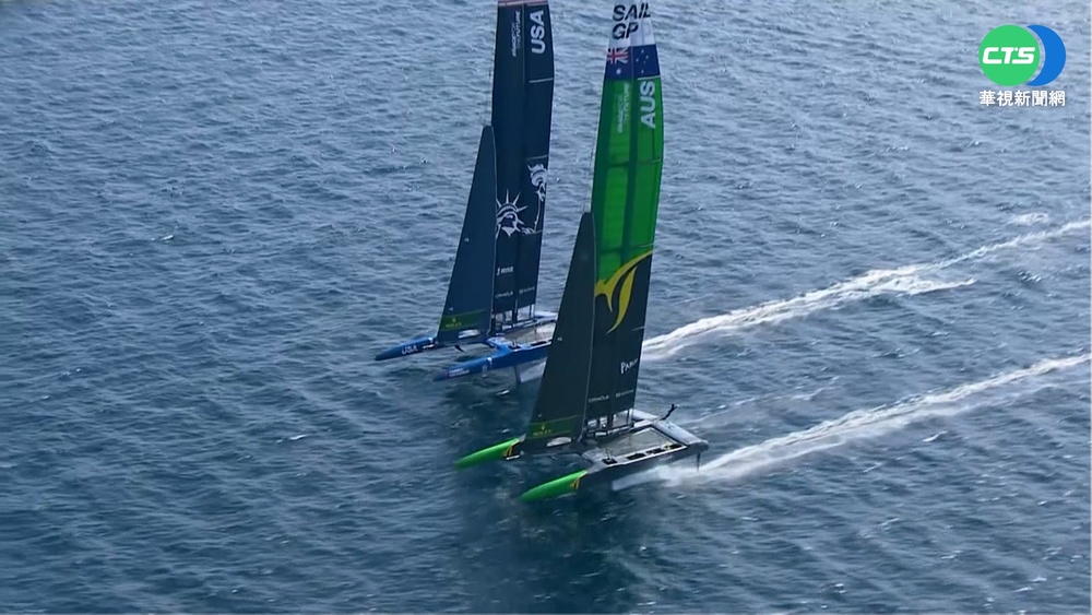 車手體驗水上速度! Verstappen.Perez駕帆船