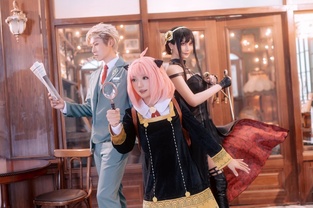 安妮亞喜歡這個嗎？黃捷.賴品妤.曾玟學COS「佛傑一家」