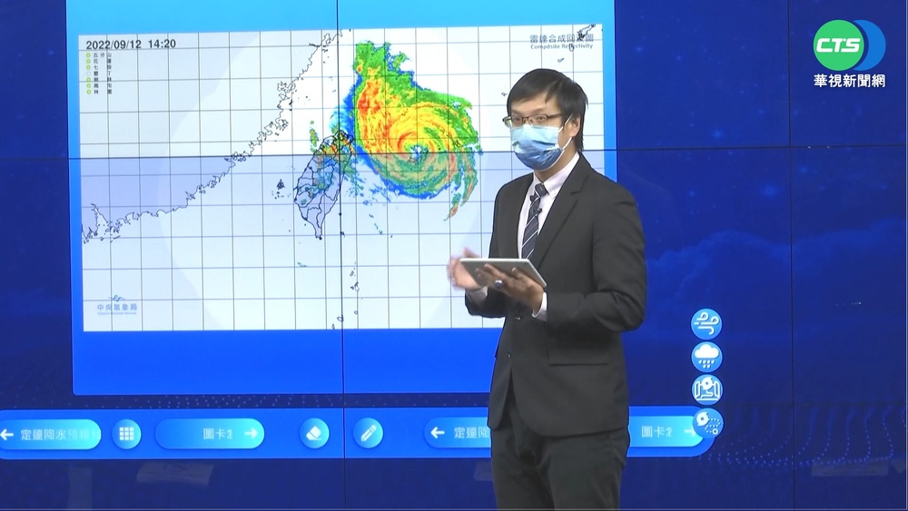 梅花外圍環流擾台 北.東北部留意豪.大雨