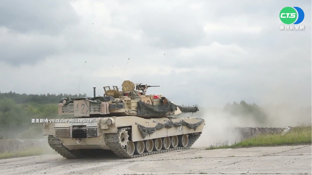 "地表最強戰車"M1A2T將登台 美將售台108輛
