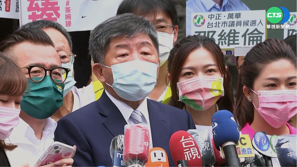 駁擋疫苗 陳時中沒關麥:說我擋!腦袋有問題