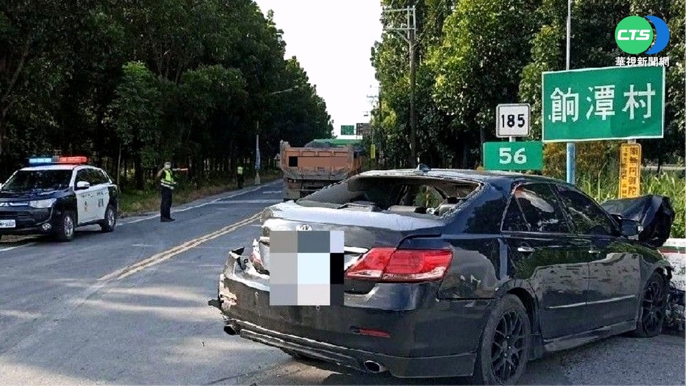 屏東沿山公路砂石車車禍 2車對撞4傷