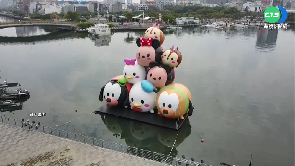 15公尺高"米奇與好朋友" 充太快炸裂躺平