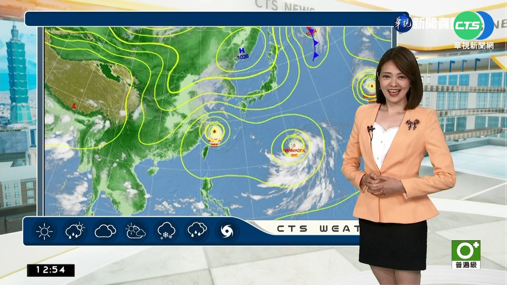 梅花颱風遠離 各地多雲到晴