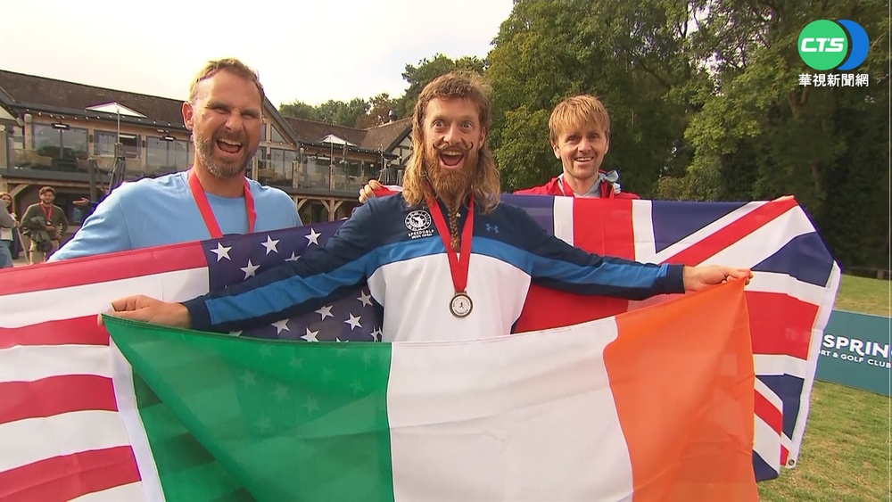 競速高球!田徑選手18洞花29分32秒破紀錄