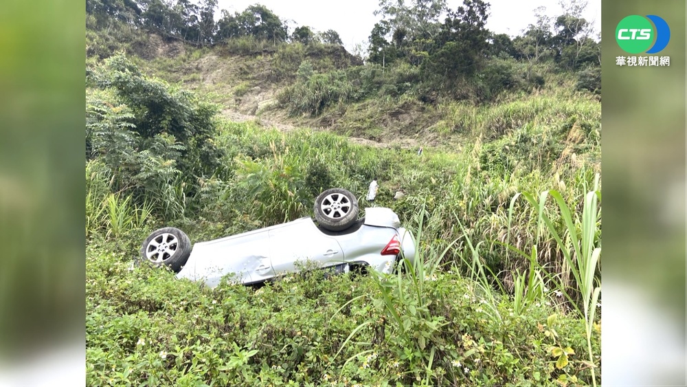 藤枝森林遊樂區休旅車墜谷 釀1死.4輕重傷