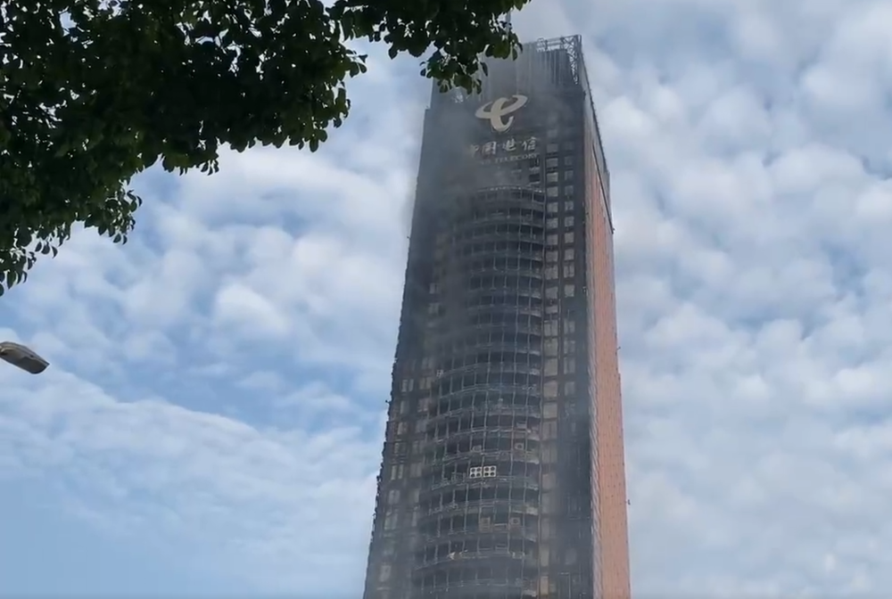 火勢已經撲滅 / 圖片翻攝自 微博