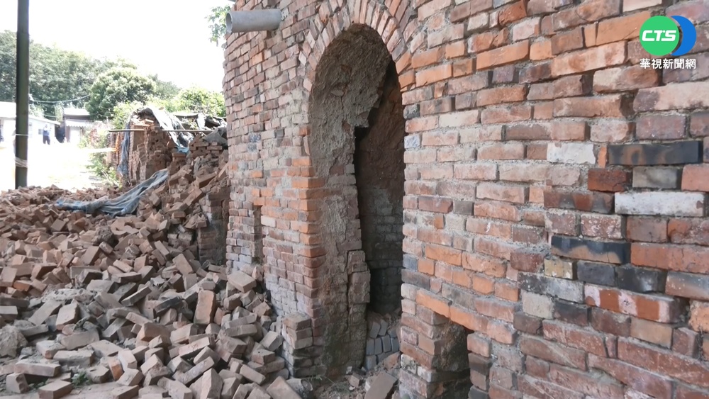 6.4強震! 逾一甲子萬安磚窯廠被震毀