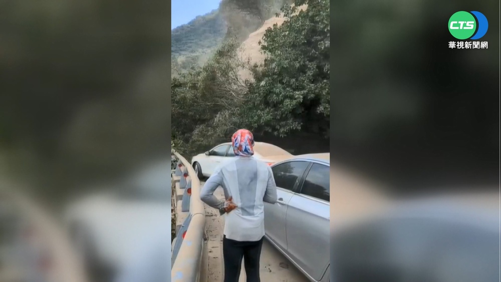 強震斷聯外道路! 六十石山.赤科山上百人受困