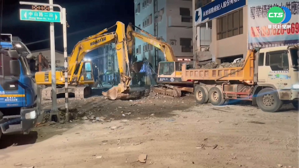 玉里"小七"拆清完成 張忠謀妻今前往震區關懷