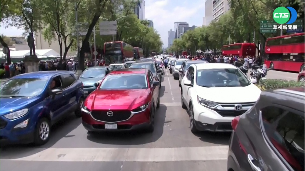 墨西哥中部強震規模7.6 離地表僅15.1公里