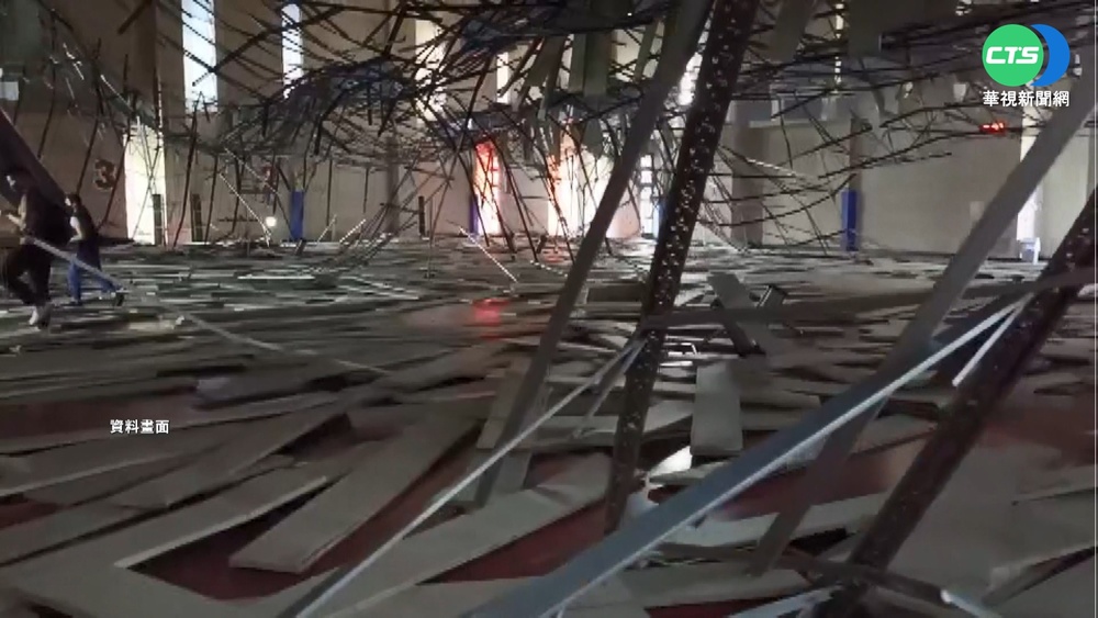 運動中心"天花板塌" 鄭文燦:營造公司該負責