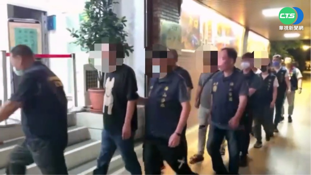 新北檢警掃黑抓人 瓦解四海幫海鯨堂