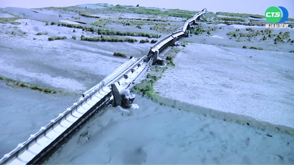 高寮斷橋空拍建模 興大1小時出3D圖助勘災