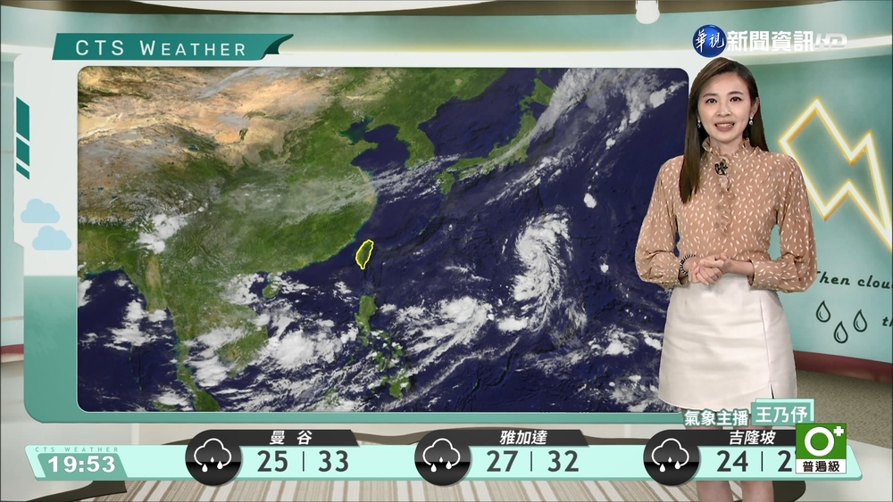 東北風影響早晚涼 中南部山區午後雨