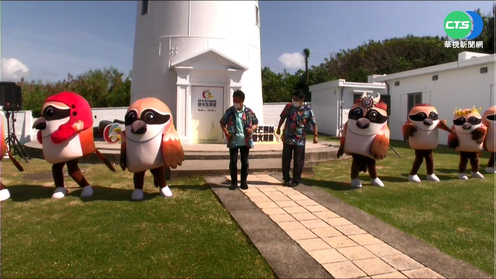 全民運動會聖火抵屏東 鵝鑾鼻燈塔前傳遞