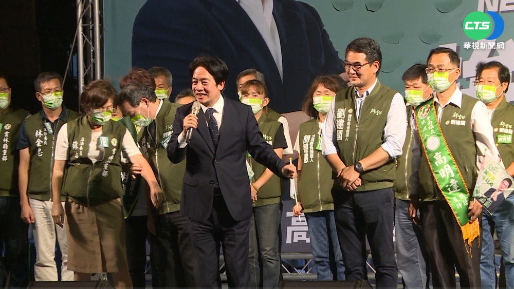 賴清德雲林站台 挺綠營縣長候選人劉建國