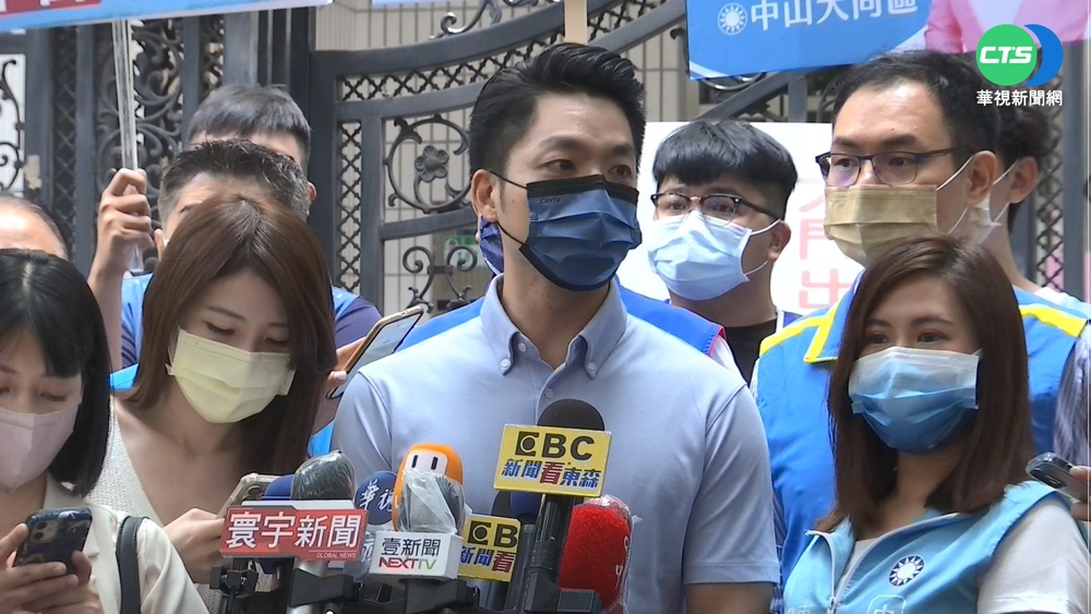 蔣萬安.黃珊珊假日拜票 陳成立律師後援會