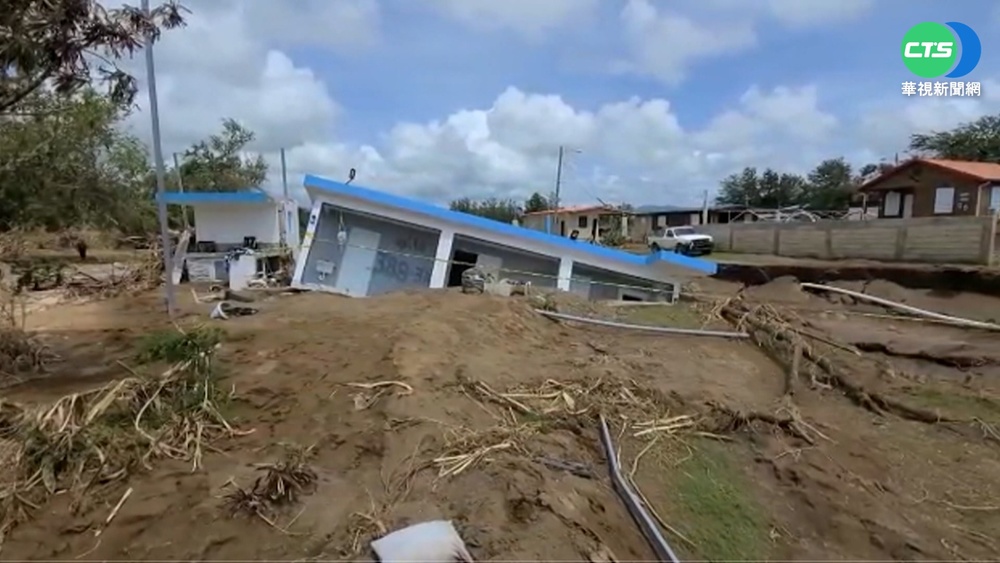颶風菲奧娜登陸加拿大 近38萬戶停電