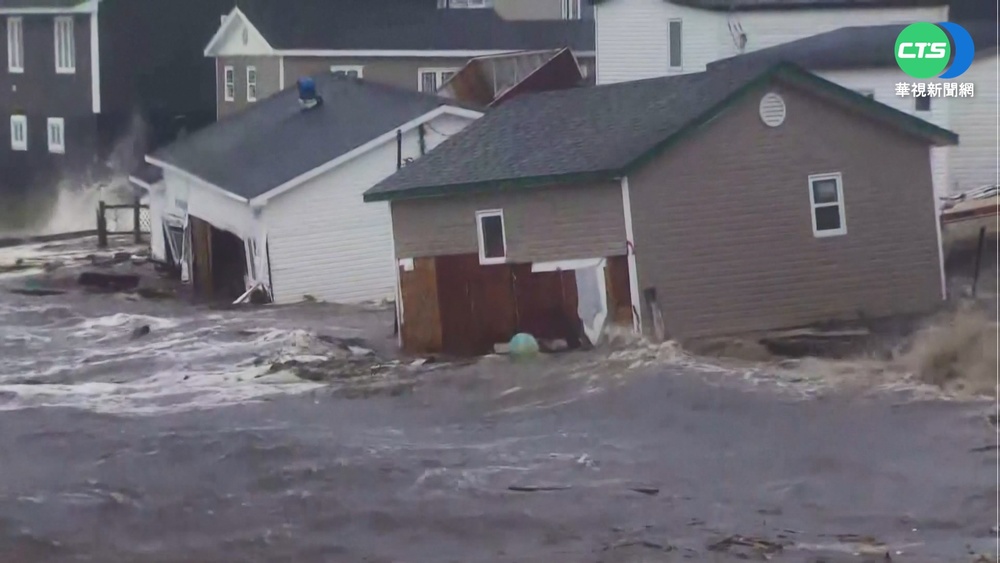 "菲奧娜"襲加拿大東岸 釀5省近50萬戶停電