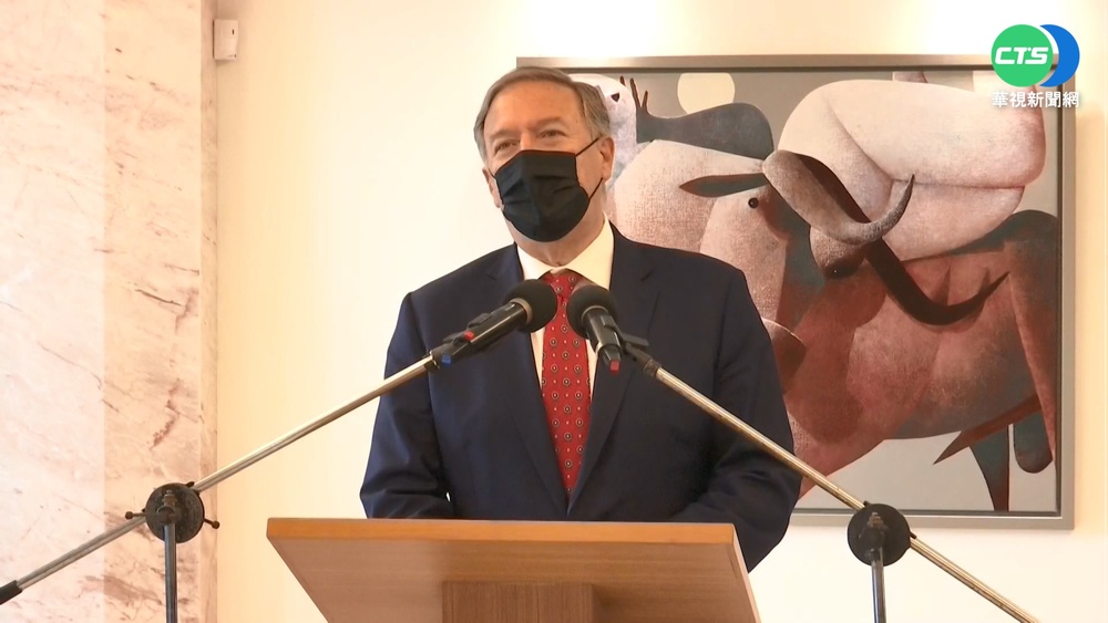 龐培歐訪台Day2 7個月2度同框蔡總統