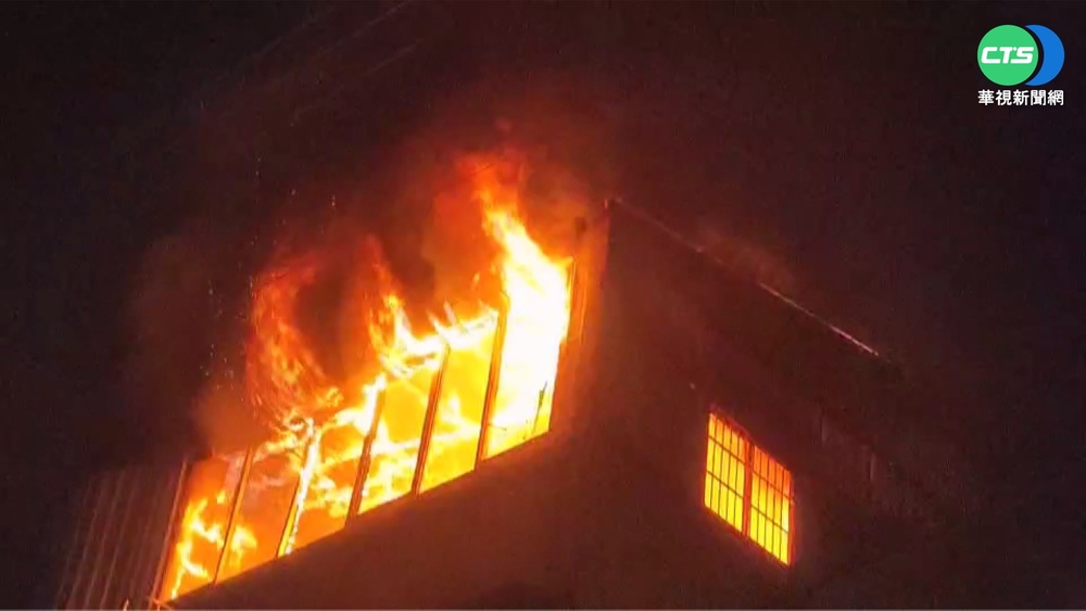 住家神明廳失火伴隨爆炸聲 民眾驚嚇報警