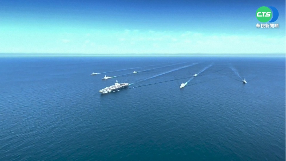 北韓頻射彈威脅 美日韓朝鮮半島海上軍演