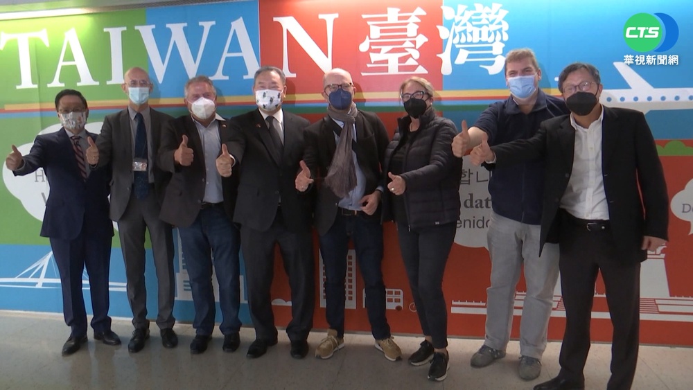 德國會友台小組 魏爾胥主席帶隊陸續抵台