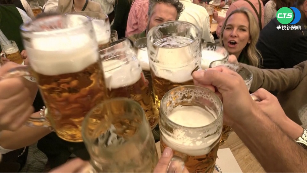 慕尼黑啤酒節睽違2年復辦 吸引570萬人參與