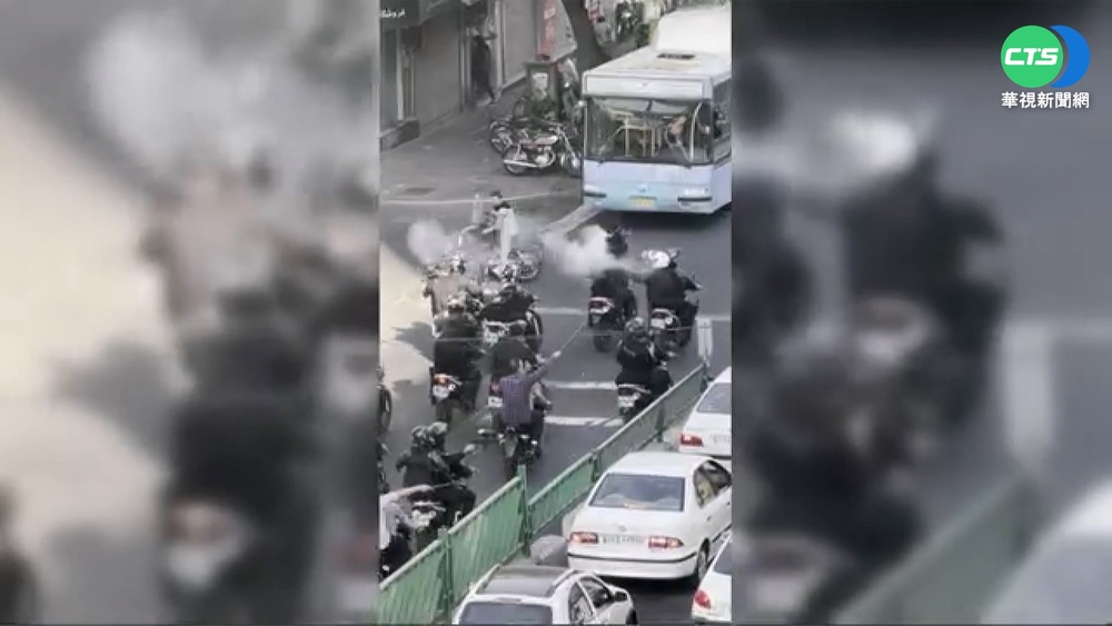 伊朗頭巾抗爭加劇! 革命衛隊衝校園鎮壓