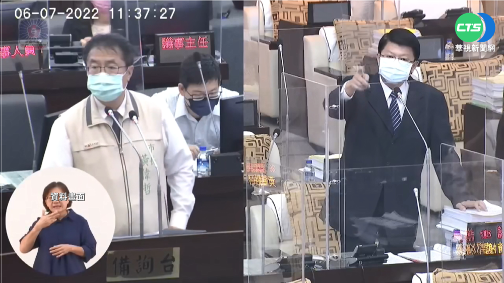 最新民調黃偉哲獲「57%支持度」 謝龍介：不予置評