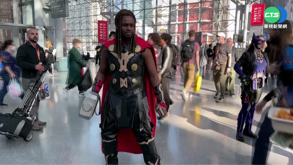 紐約漫畫展開幕 粉絲化身動漫偶像爭奇鬥艷