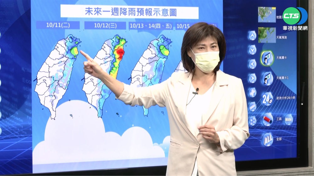 宜蘭今晨17.4℃!周四稍回溫 "北.東"雨一周