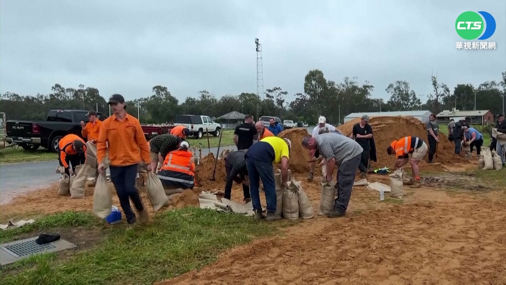 反聖嬰導致大雨不斷 澳洲民眾備沙包防災