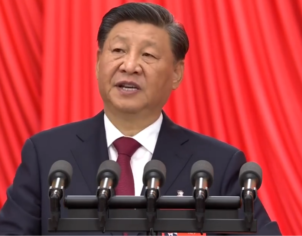 中共20大登場 習近平談台灣：絕不承諾放棄使用武力